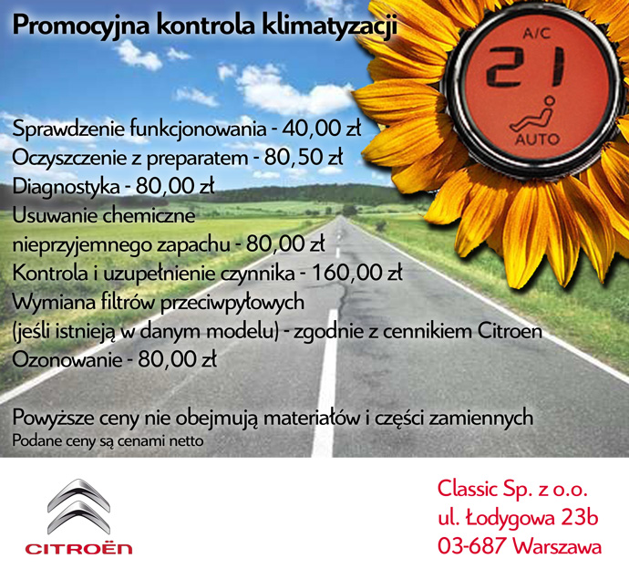 Wiosenna kontrola klimatyzacji